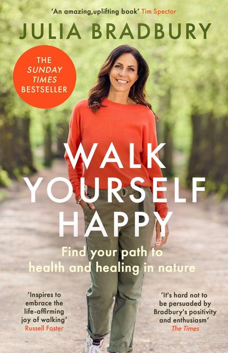 Julia Bradbury: Walk Yourself Happy, Buch