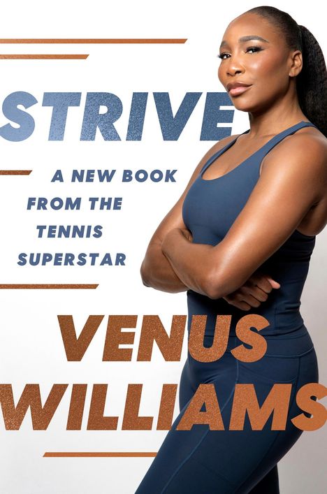 Venus Williams: Strive, Buch