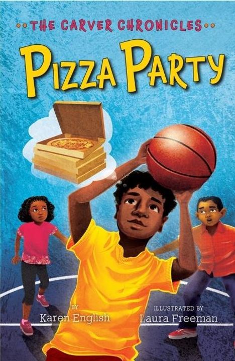 Karen English: Pizza Party, Buch