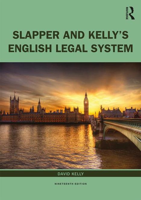 David Kelly: Slapper and Kelly's The English Legal System, Buch