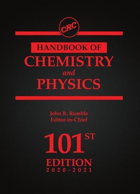 CRC Handbook of Chemistry and Physics, Buch