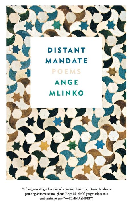 Ange Mlinko: Distant Mandate, Buch