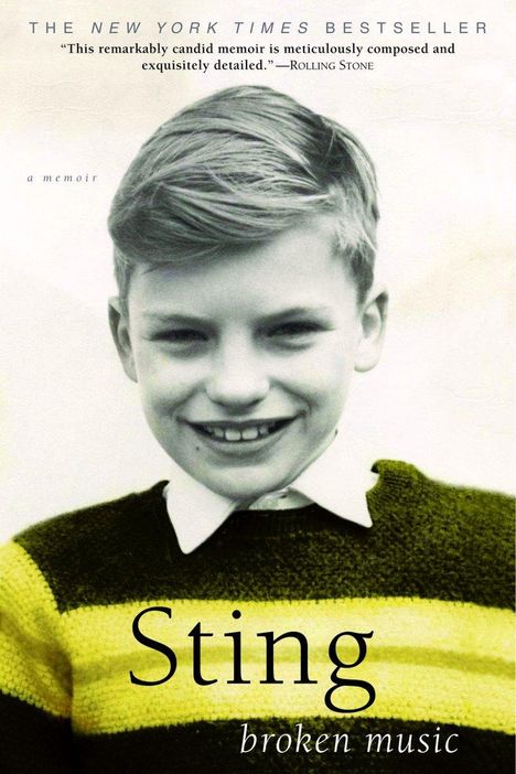 Sting: Broken Music, Buch