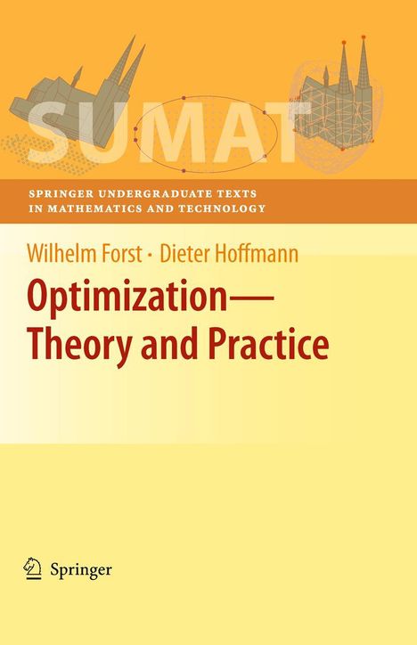 Dieter Hoffmann: Optimization-Theory and Practice, Buch