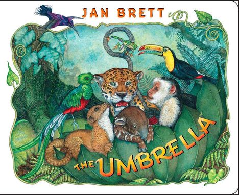 Jan Brett: The Umbrella, Buch