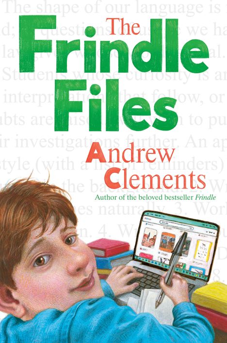 Andrew Clements: The Frindle Files, Buch