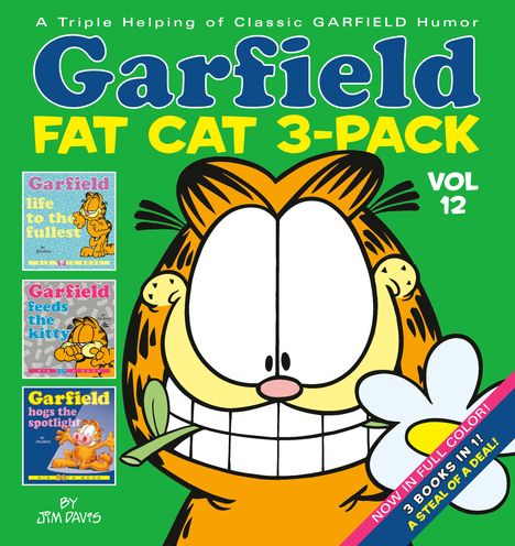 Jim Davis: Garfield Fat Cat 3-Pack #12, Buch