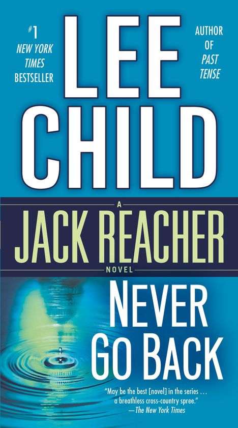 Lee Child: Never Go Back, Buch