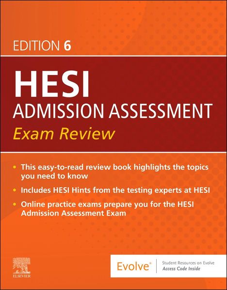 Hesi: Admission Assessment Exam Review, Buch