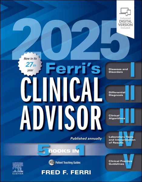 Ferri's Clinical Advisor 2025, Buch