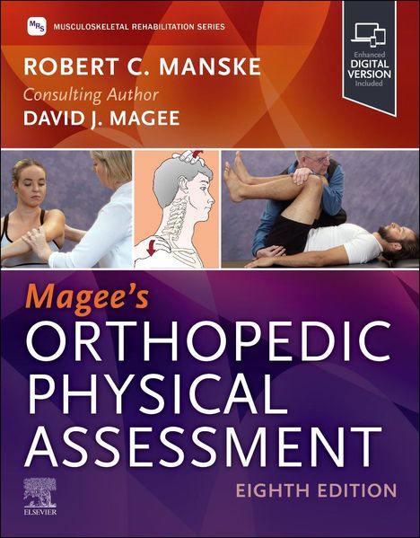Magee’s Orthopedic Physical Assessment, Eighth Edition. Fotos von physikalischen Untersuchungen.