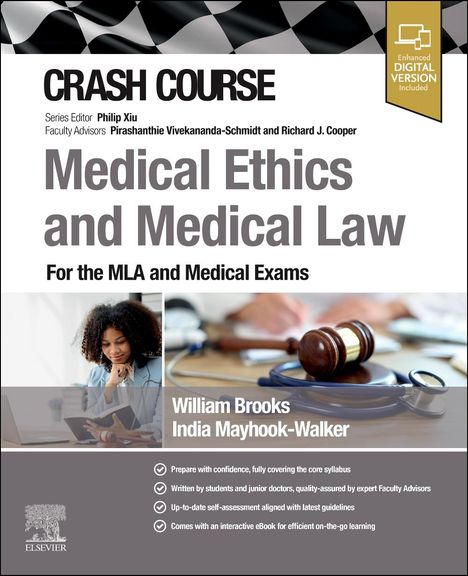 William Brooks: Crash Course Medical Ethics and Medical Law, Buch