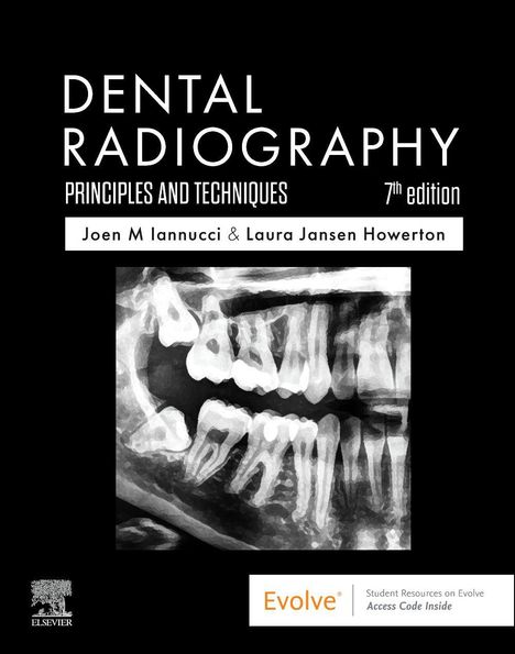 Titel: "Dental Radiography"; Autoren: Joen M Iannucci & Laura Jansen Howerton. Zahn-Röntgenbild darunter.