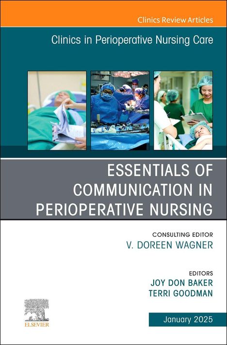 "Clinics in Perioperative Nursing Care. Essentials of Communication in Perioperative Nursing. Bilder von OP-Szenen."
