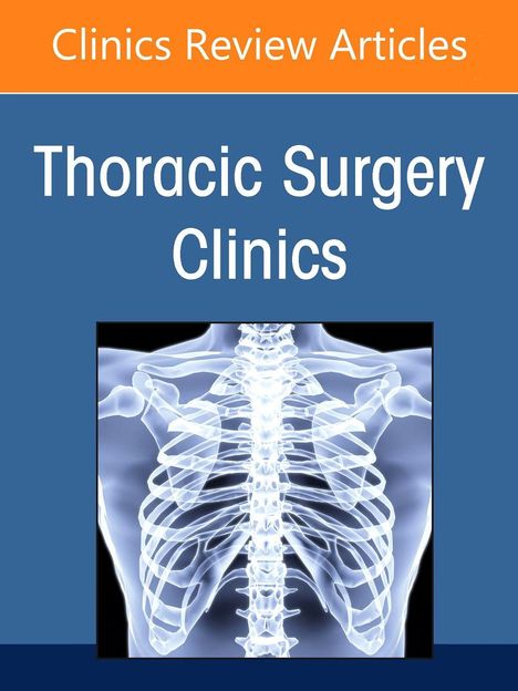 Text: "Clinics Review Articles", "Thoracic Surgery Clinics". Abgebildet ist ein Röntgenbild eines menschlichen Brustkorbs.