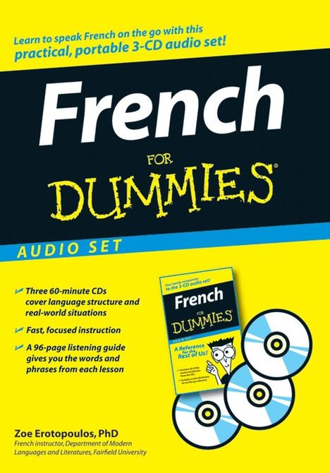 Zoe Erotopoulos: French for Dummies Audio Set, CD