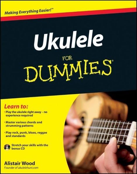 Ukulele For Dummies, w. Audio-CD, Buch