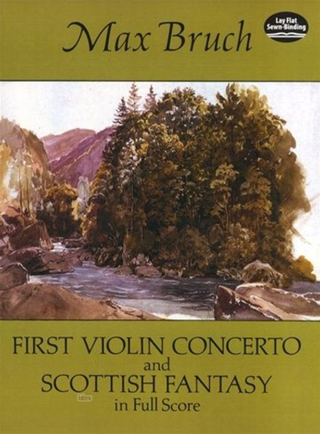 1st Violin Concerto &amp; Scottish, Buch