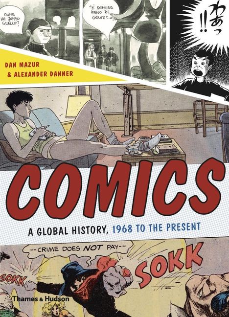 Dan Mazur: Comics, Buch