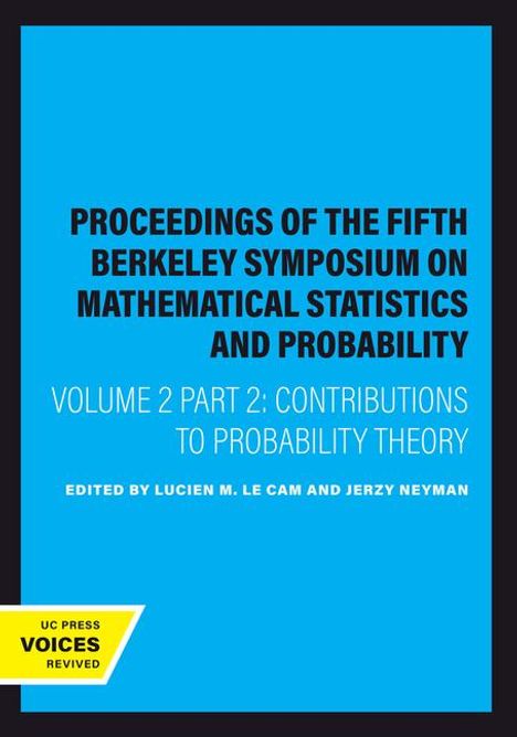Proceedings of the Fifth Berkeley Symposium on Mathematical Statistics and Probability, Volume II, Part II, Buch