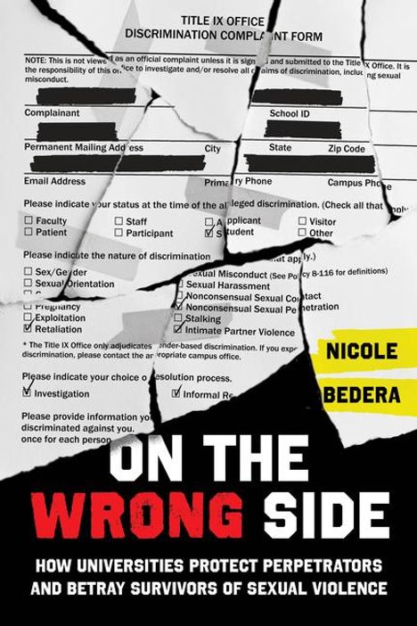 Nicole Bedera: On the Wrong Side, Buch