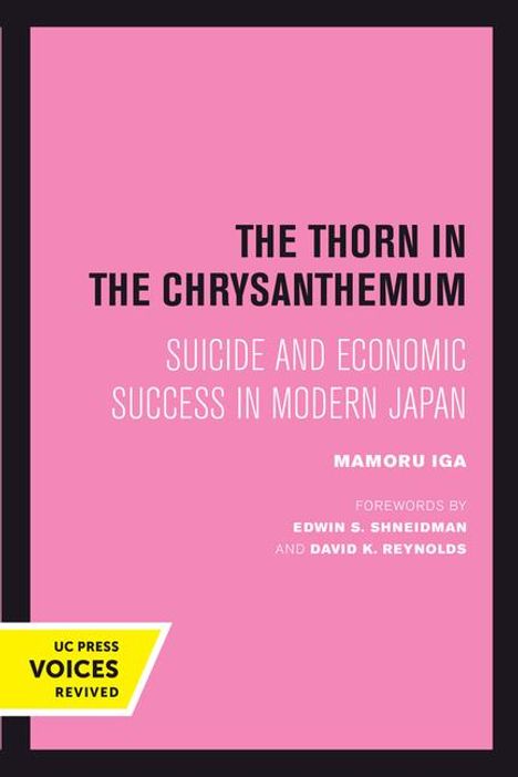 Mamoru Iga: The Thorn in the Chrysanthemum, Buch