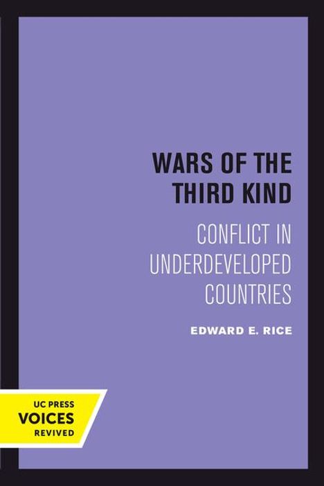 Edward E. Rice: Wars of the Third Kind, Buch