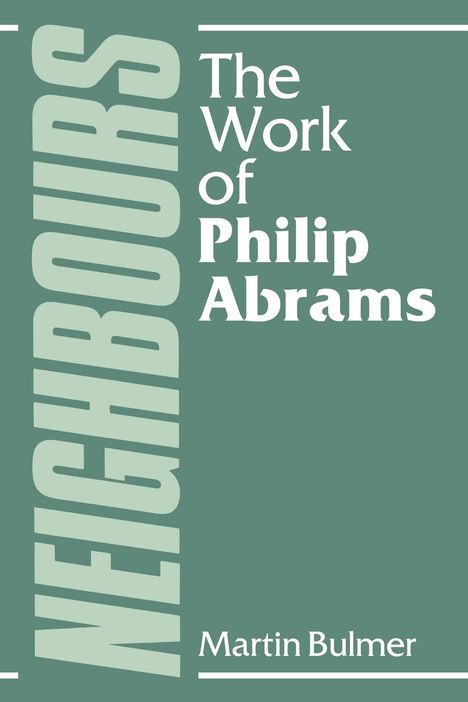 Philip Abrams: Neighbours, Buch