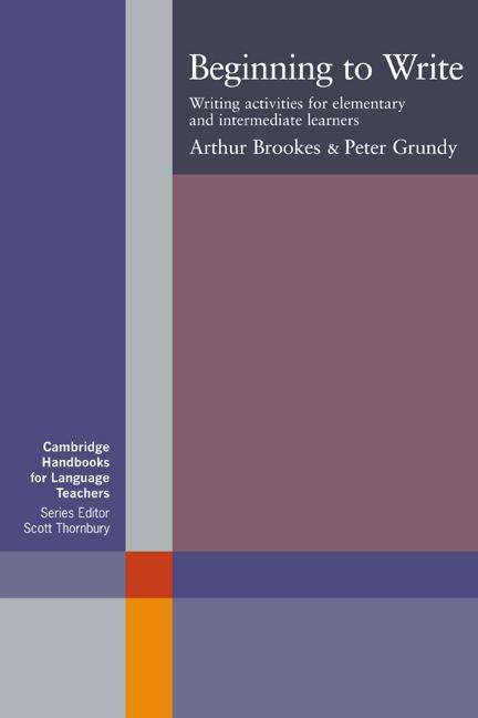Arthur Brookes: Beginning to Write, Buch