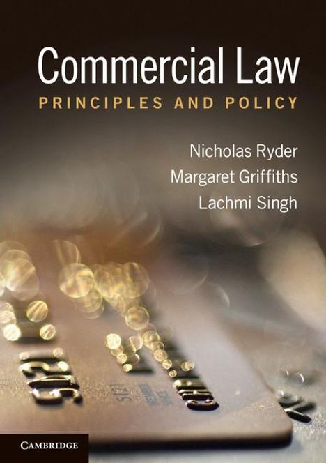 Nicholas Ryder: Commercial Law, Buch