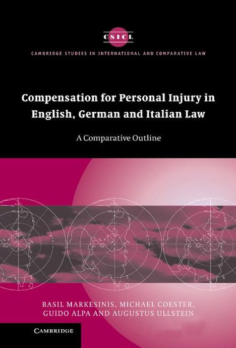 Basil Markesinis: Compensation for Personal Injury in English, German and Italian Law, Buch