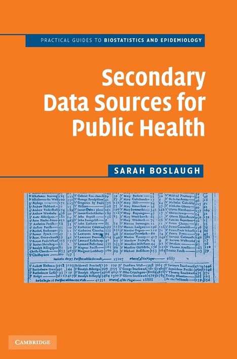 Sarah Boslaugh: Secondary Data Sources for Public Health, Buch
