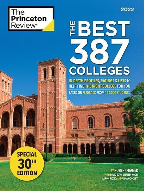 Robert Franek: Franek, R: The Best 387 Colleges, 2022, Buch
