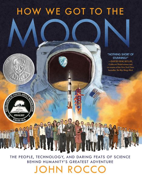 John Rocco: How We Got to the Moon, Buch