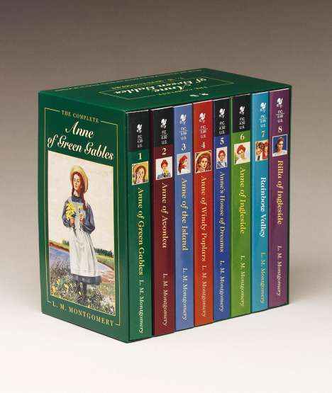 Lucy Maud Montgomery: The Complete "Anne of Green Gables", 8 Bücher