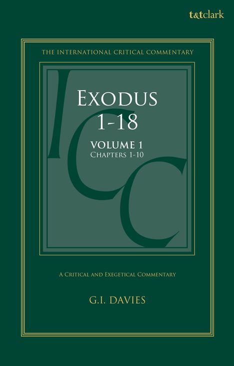 Graham I Davies: Exodus 1-18: A Critical and Exegetical Commentary, Buch