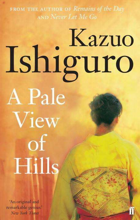 Kazuo Ishiguro: A Pale View of Hills, Buch