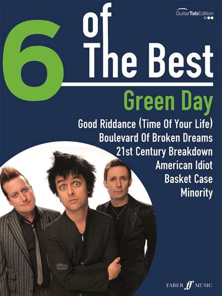 Green Day: 6 of the Best: Green Day (GTAB), Noten