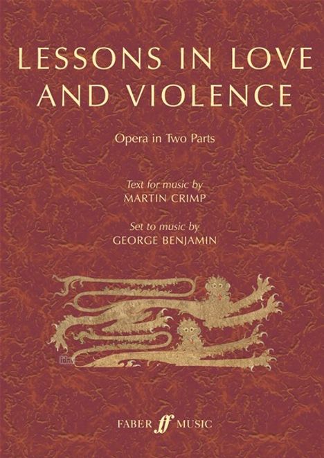 Lessons in Love and Violence, Buch