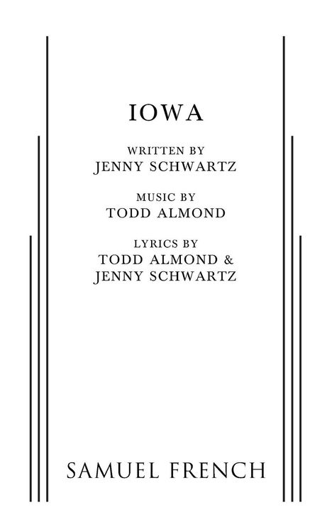 Jenny Schwartz: Iowa, Buch