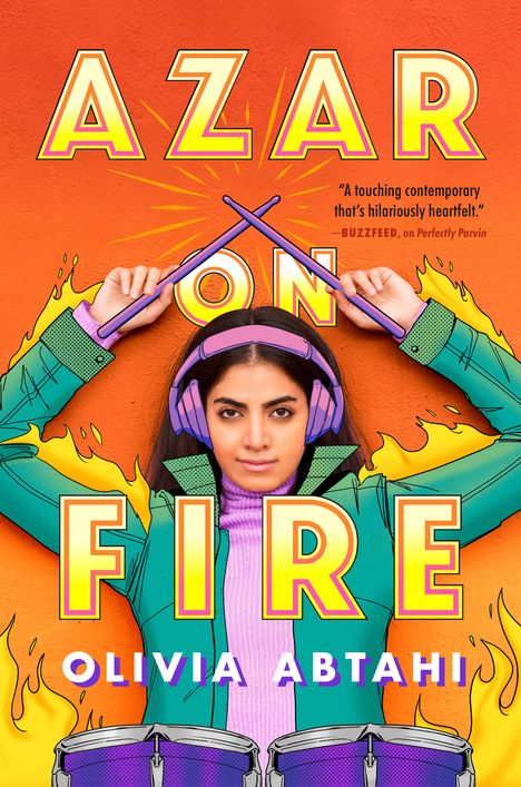 Olivia Abtahi: Azar on Fire, Buch