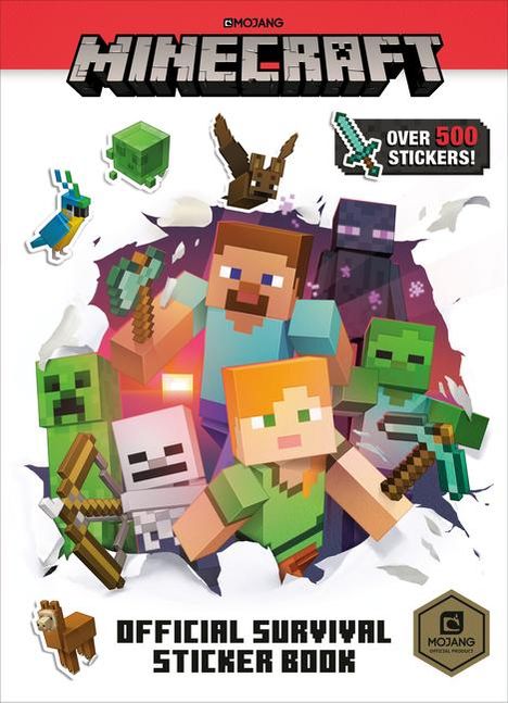 Craig Jelley: Minecraft Official Survival Sticker Book (Minecraft), Buch