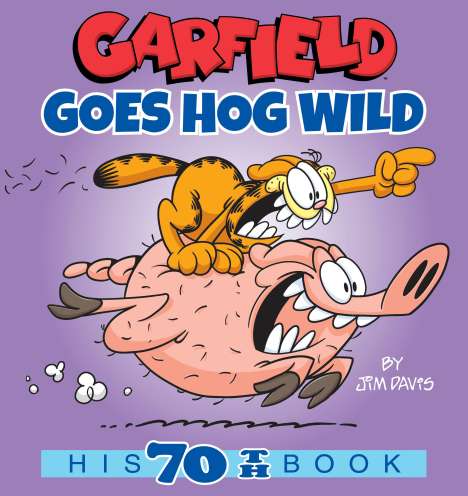 Jim Davis: Garfield Goes Hog Wild, Buch