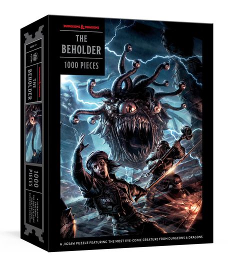 Official Dungeons &amp; Dragons Licensed: The Beholder Puzzle: A Dungeon &amp; Dragons Jigsaw Puzzle: Jigsaw Puzzles for Adults, Spiele