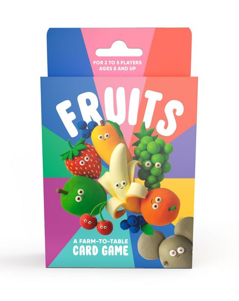 Jo Firestone: Fruits: A Farm-To-Table Card Game for 2 to 5 Players: Card Games for Adults and Card Games for Kids, Spiele