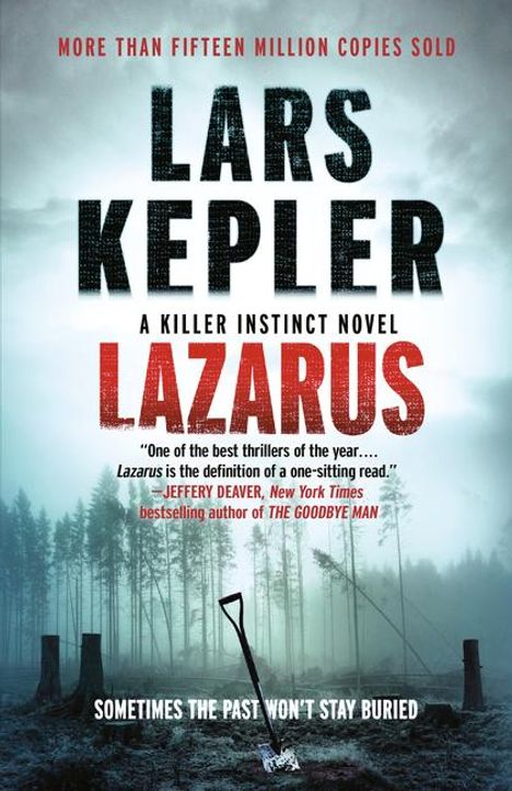 Lars Kepler: Lazarus, Buch