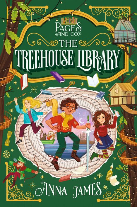 Anna James: Pages &amp; Co.: The Treehouse Library, Buch