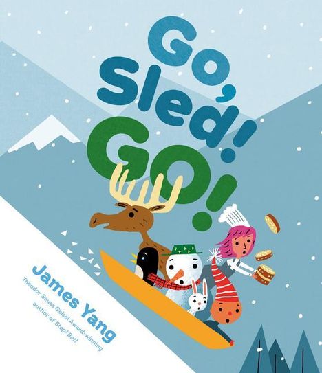 James Yang: Go, Sled! Go!, Buch