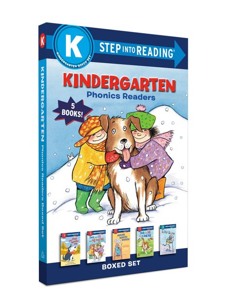 Martha Weston: Kindergarten Phonics Readers Boxed Set: Jack and Jill and Big Dog Bill, the Pup Speaks Up, Jack and Jill and T-Ball Bill, Mouse Makes Words, Silly Sar, Buch