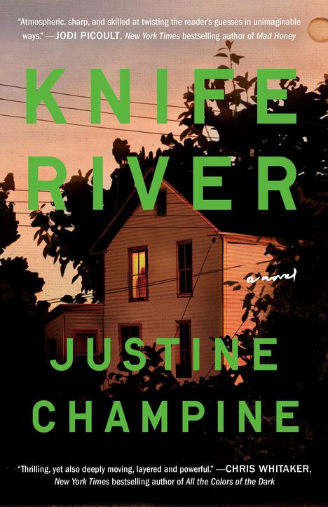 Justine Champine: Knife River, Buch